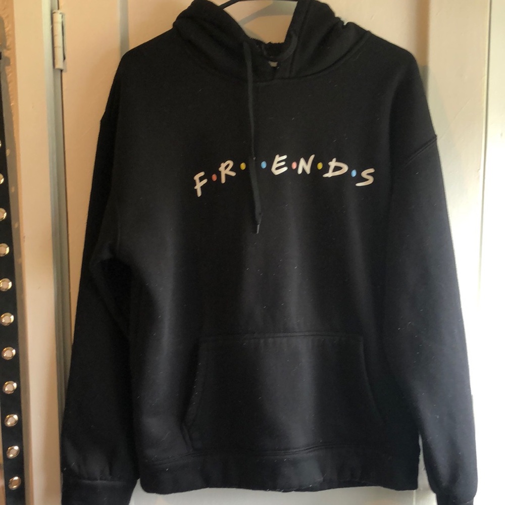 black friends hoodie